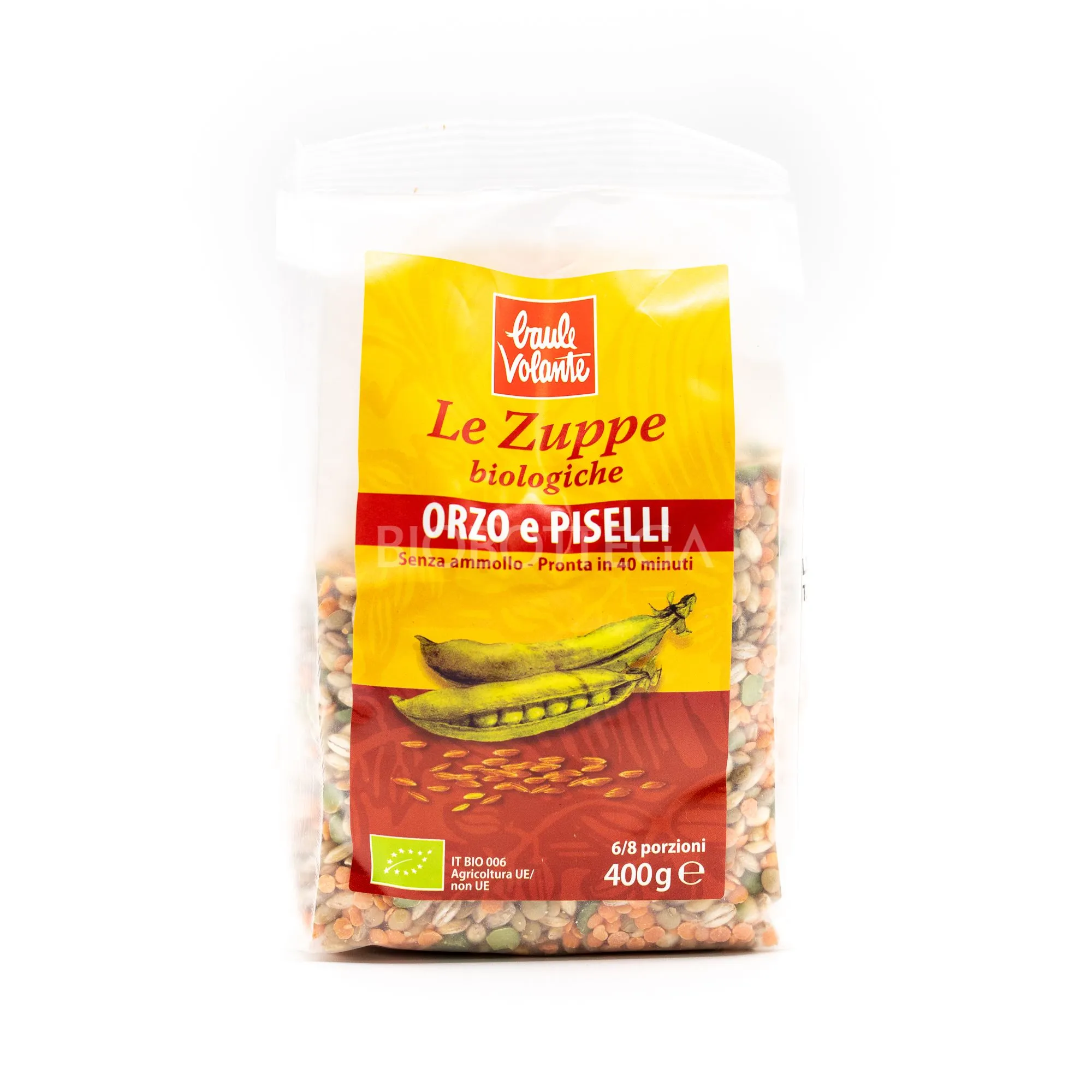 ZUPPA ORZO E PISELLI